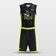 Cikers Sports Black / S Waterdrop - Customized Sublimated Basketball Set