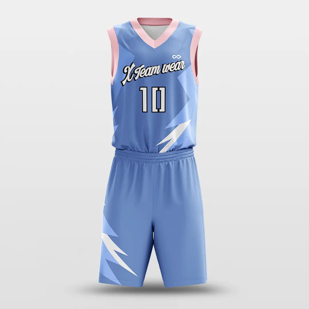 Cikers Sports BLUE / S CLASSIC2 - Customized Sublimated Basketball Set