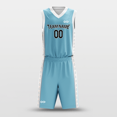 Cikers Sports Blue / S Rococo - Customized Sublimated Basketball Set