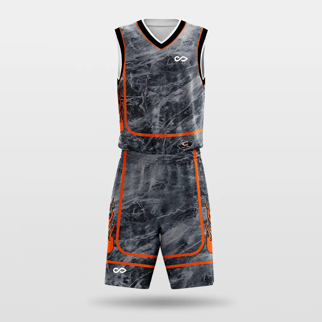 Cikers Sports Cement- Customized Sublimated Basketball Set