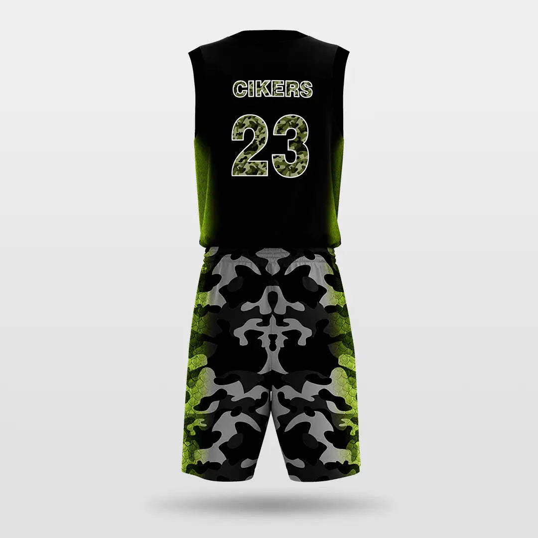 Cikers Sports Chameleon - Customized Sublimated Basketball Set