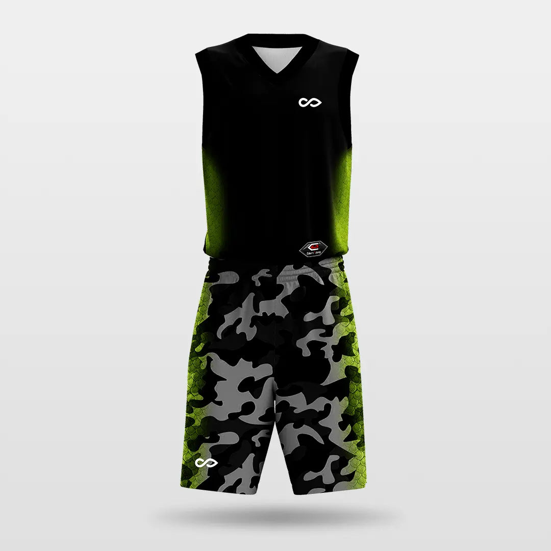 Cikers Sports Chameleon - Customized Sublimated Basketball Set