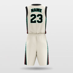 Cikers Sports Chn style - Customized Sublimated Basketball Set