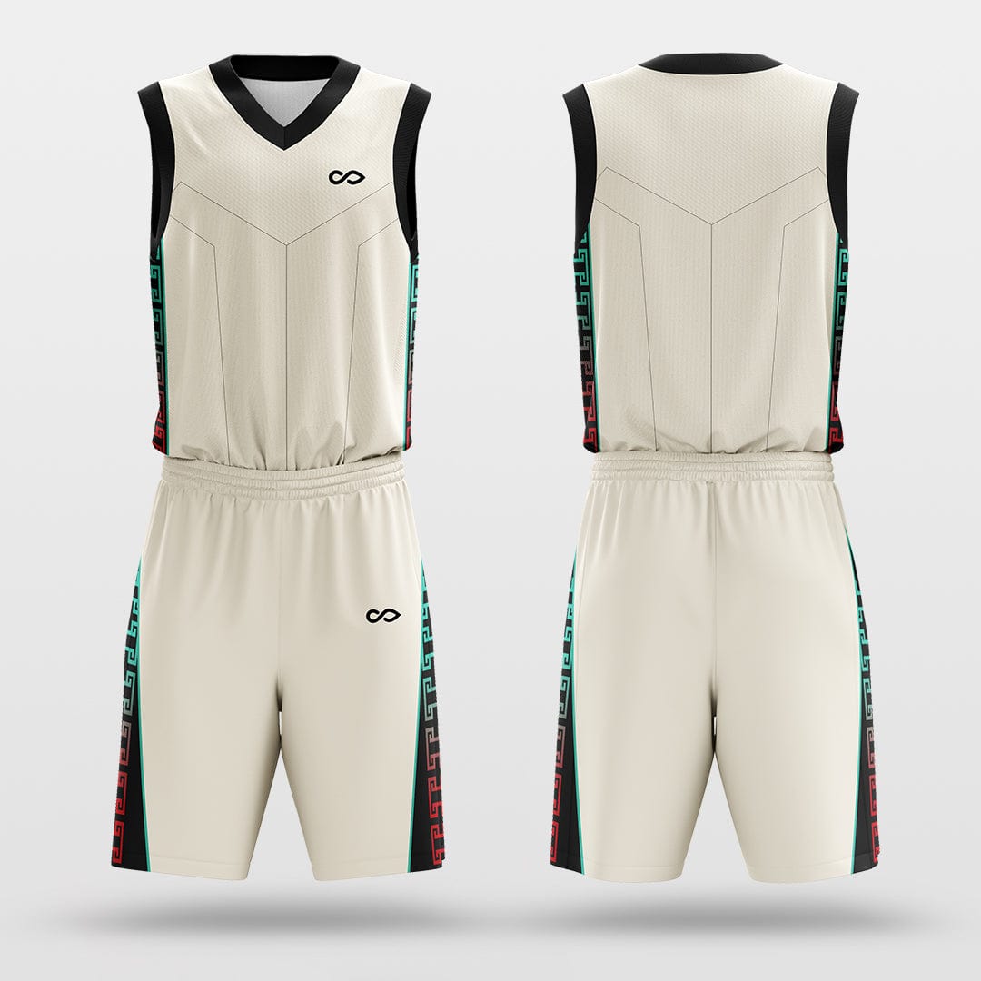 Cikers Sports Chn style - Customized Sublimated Basketball Set