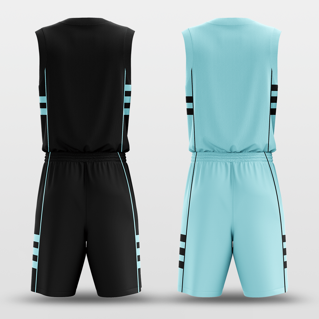 Cikers Sports CLASSIC26 - Customized Kid's Reversible Sublimated Basketball Set