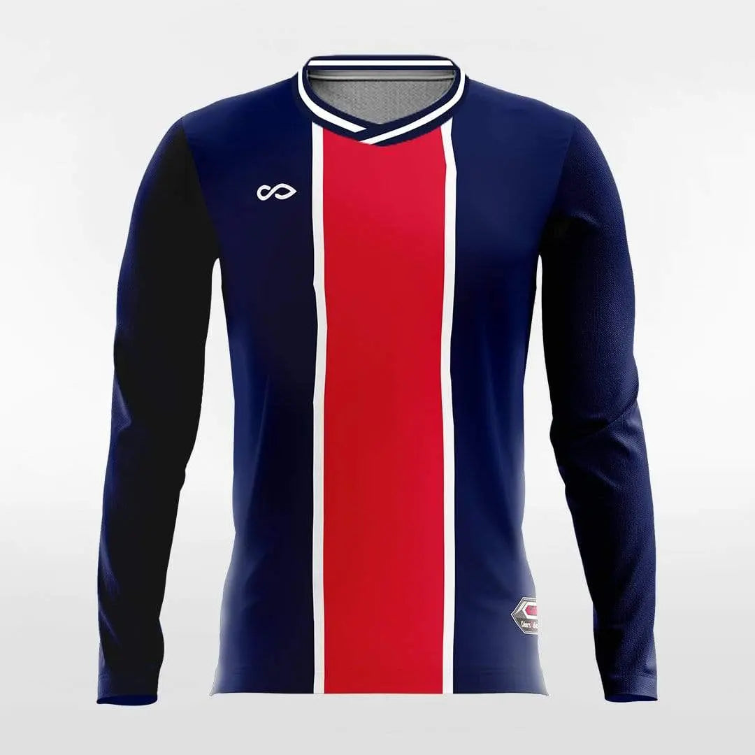 Cikers Sports Dark blue / S Parisian - Customized Men's Sublimated Soccer Jersey