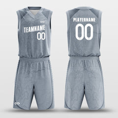 Cikers Sports Deep Sea - Customized Sublimated Basketball Uniform Set