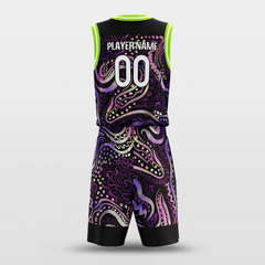 Cikers Sports Deep Sea Fear - Customized Sublimated Basketball Set