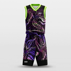 Cikers Sports Deep Sea Fear - Customized Sublimated Basketball Set