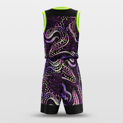Cikers Sports Deep Sea Fear - Customized Sublimated Basketball Set
