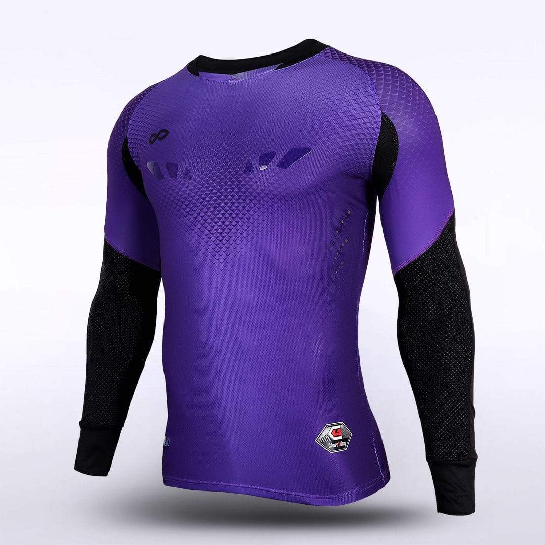 Cikers Sports Flying Fish - Customized Adult Goalkeeper Long Sleeve Soccer Jersey