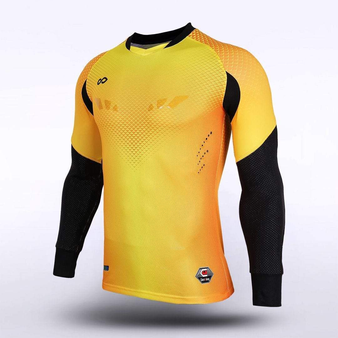 Cikers Sports Flying Fish - Customized Adult Goalkeeper Long Sleeve Soccer Jersey