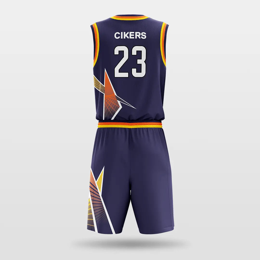 Cikers Sports Glimpse - Customized Sublimated Basketball Set
