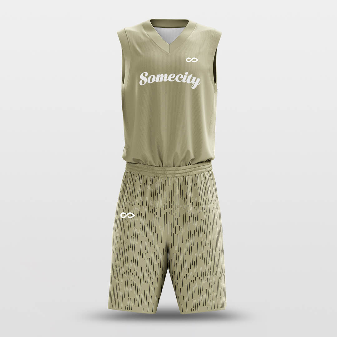 Cikers Sports Gold / S Sword Rain - Custom Sublimated Basketball Jersey Set