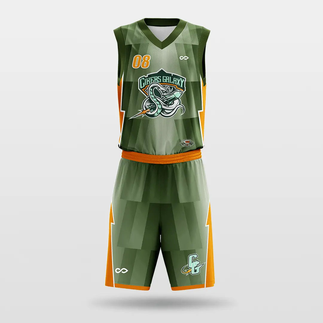 Cikers Sports Green / S Oasis - Customized Sublimated Basketball Set