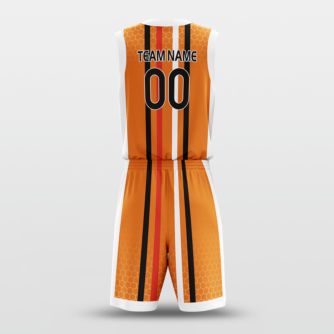 Cikers Sports Honeycomb - Customized Sublimated Basketball Set