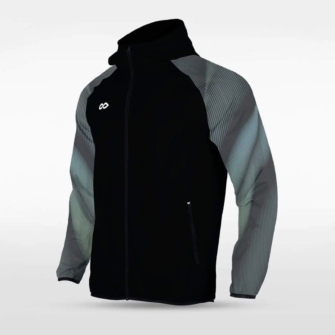 Cikers Sports Jackets Black / S Embrace Aurora - Customized Men's Sublimated Full-Zip Waterproof