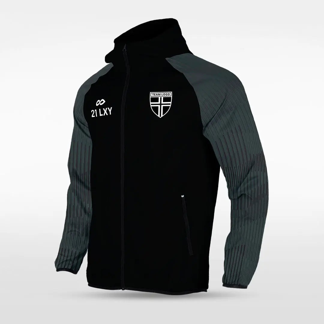 Cikers Sports Jackets Black / S Embrace Orbit - Customized Men's Sublimated Full-Zip Waterproof