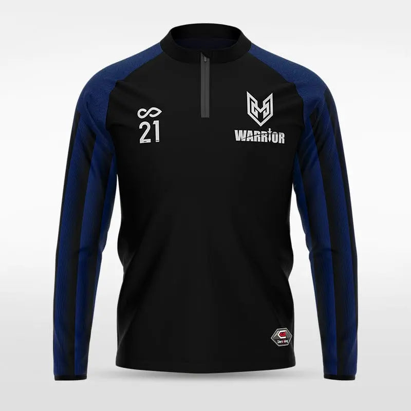 Cikers Sports Jackets Black / S Historic India - Customized Men's 1/4 Zip Jacket