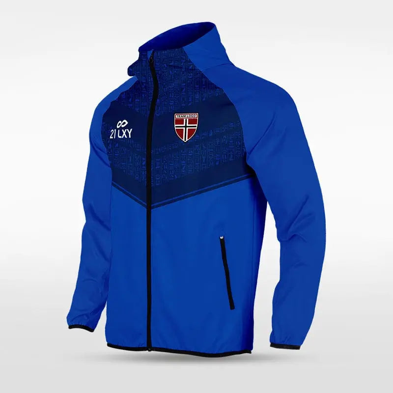 Cikers Sports Jackets Blue / S Historic Egypt - Customized Men's Sublimated Full-Zip Waterproof