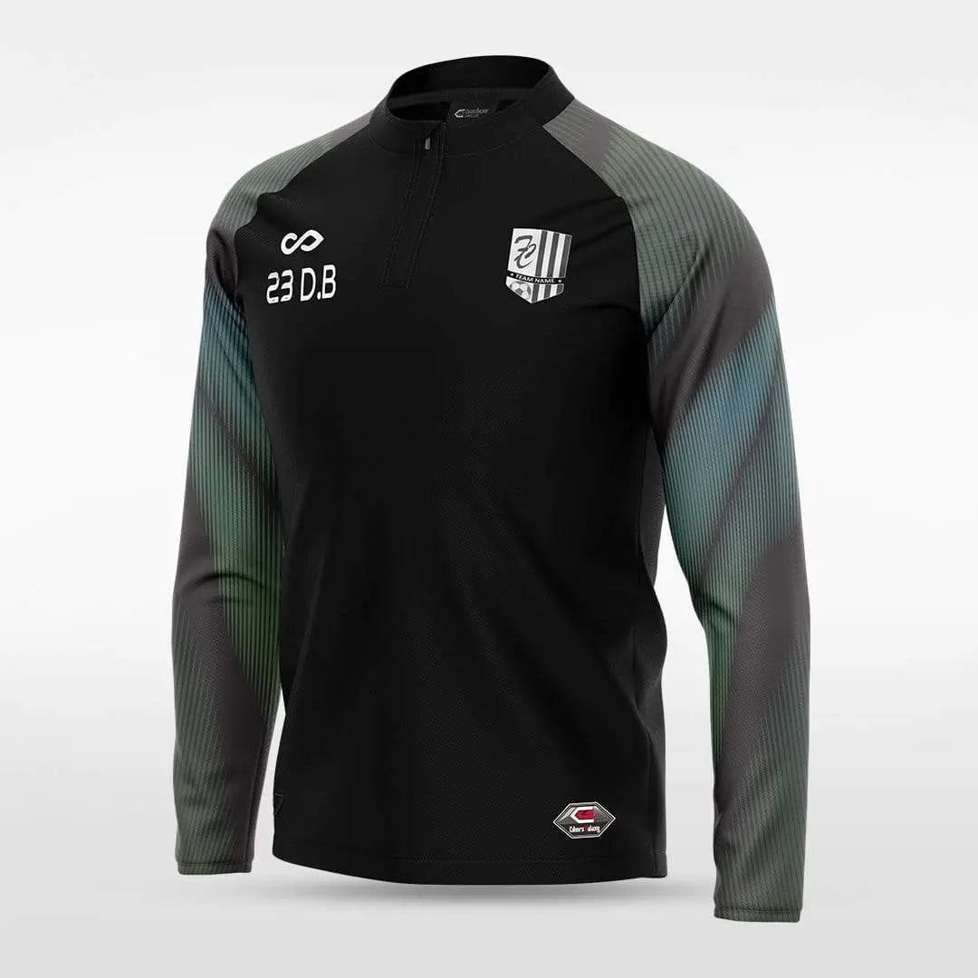 Cikers Sports Jackets Embrace Aurora - Customized Men's 1/4 Zip Jacket