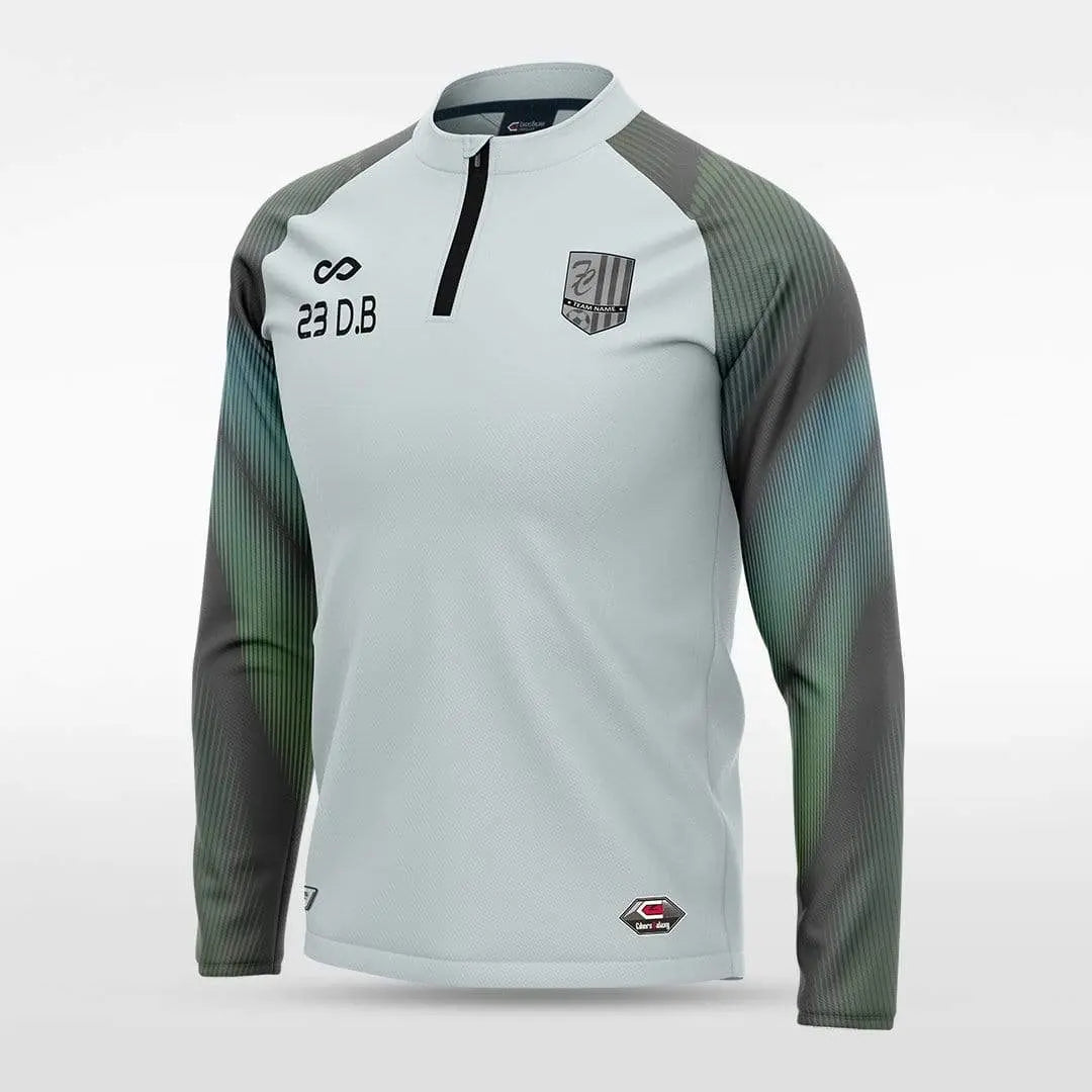 Cikers Sports Jackets Embrace Aurora - Customized Men's 1/4 Zip Jacket