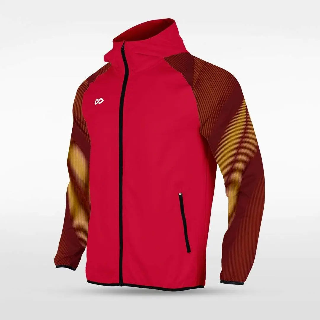 Cikers Sports Jackets Embrace Aurora - Customized Men's Sublimated Full-Zip Waterproof