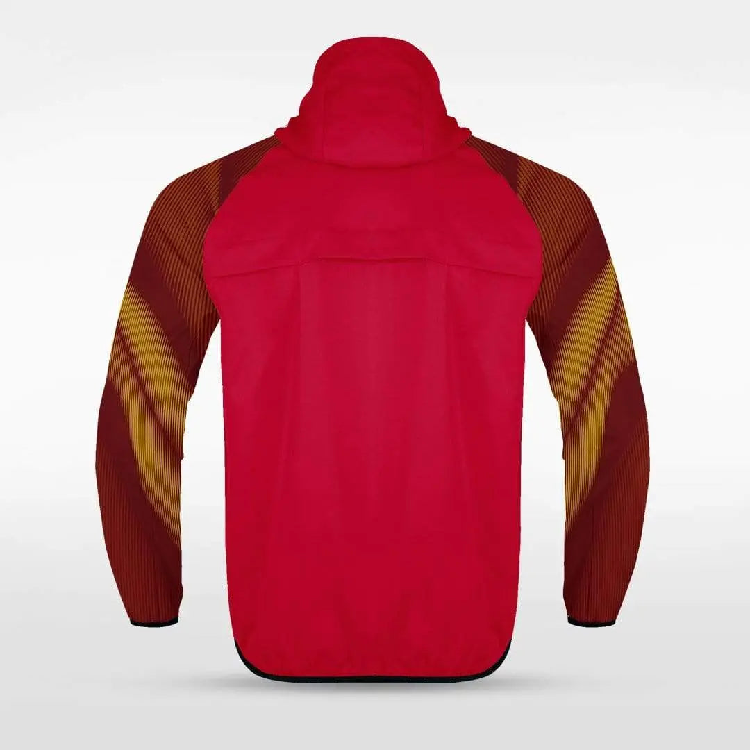 Cikers Sports Jackets Embrace Aurora - Customized Men's Sublimated Full-Zip Waterproof