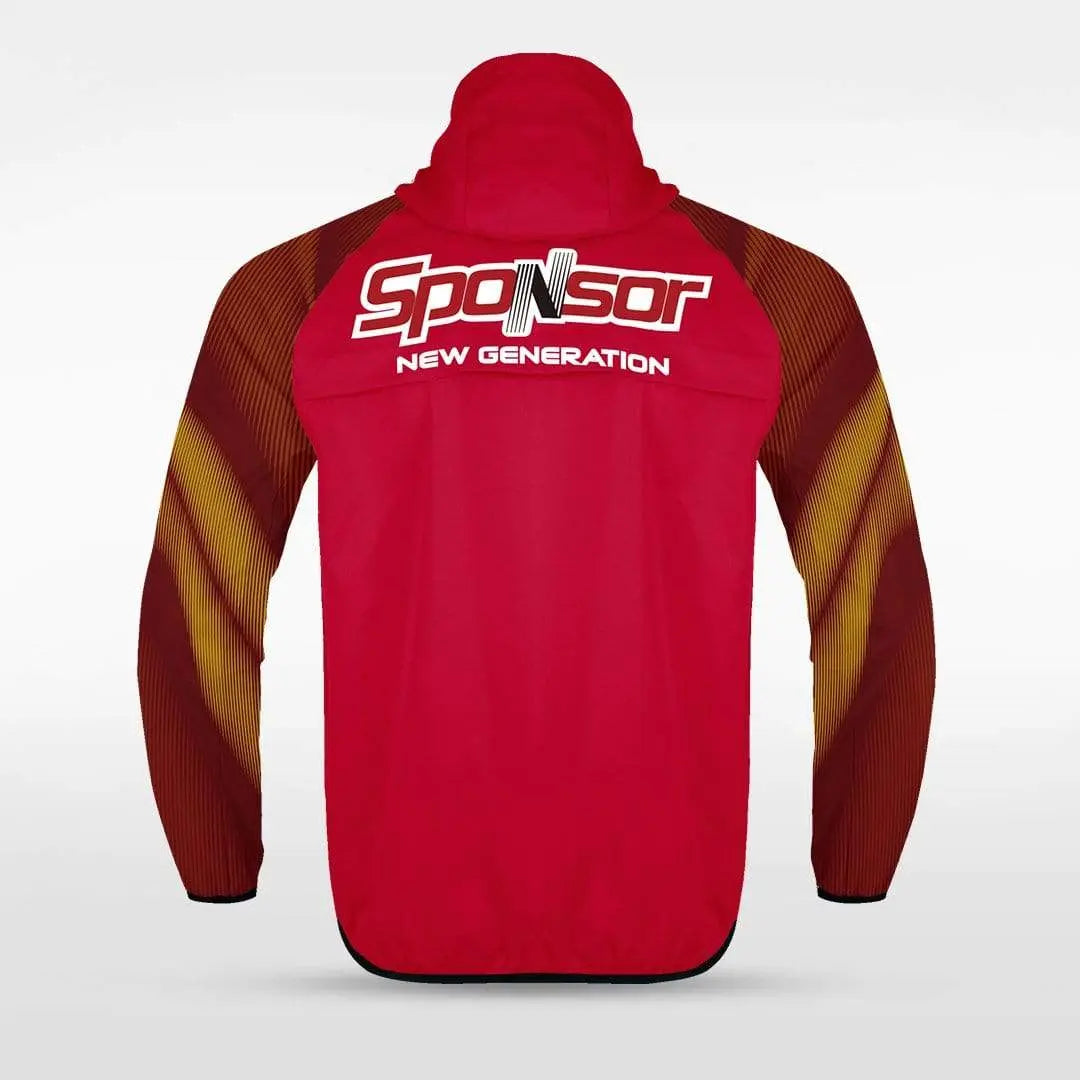 Cikers Sports Jackets Embrace Aurora - Customized Men's Sublimated Full-Zip Waterproof