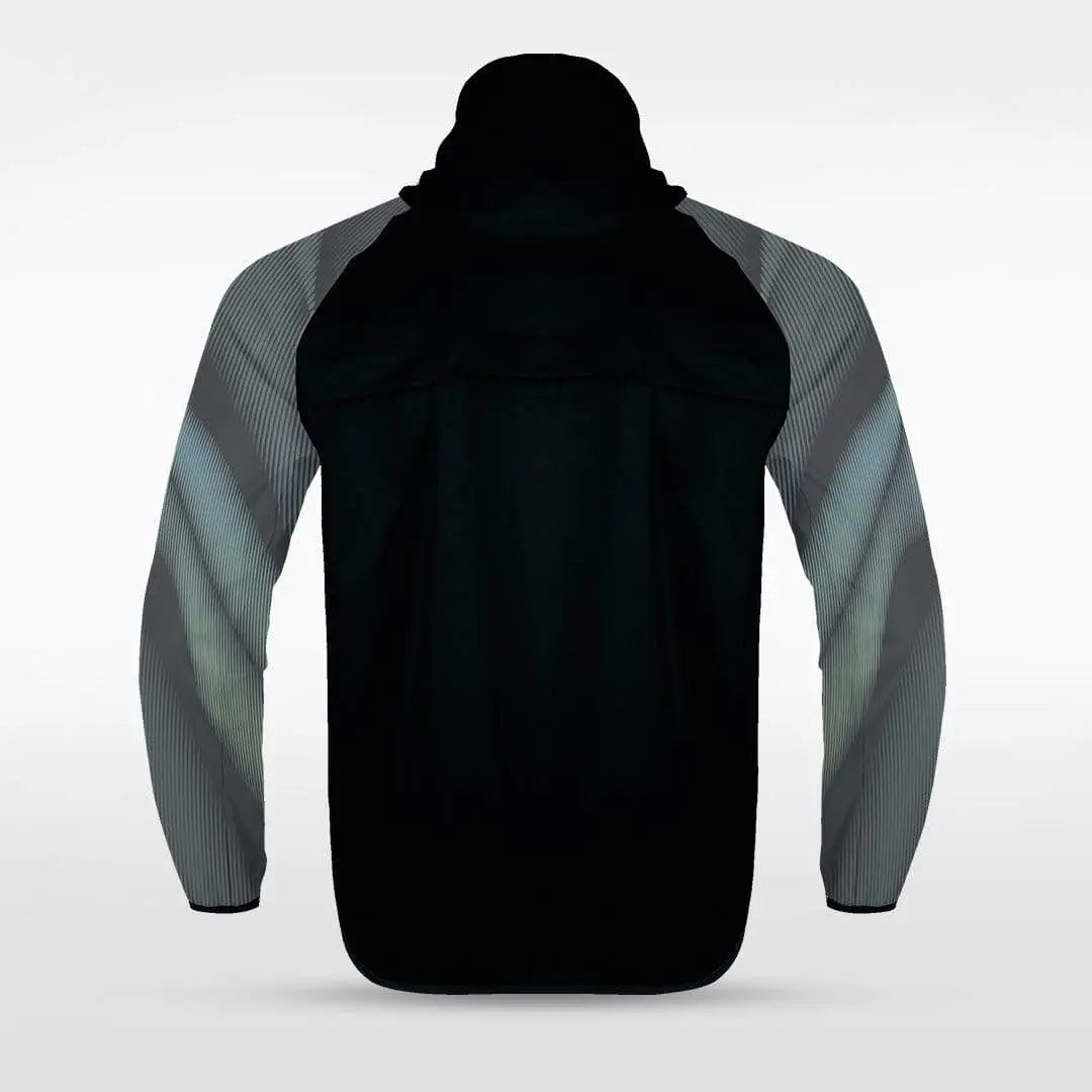 Cikers Sports Jackets Embrace Aurora - Customized Men's Sublimated Full-Zip Waterproof