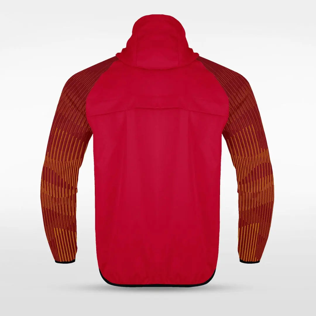Cikers Sports Jackets Embrace Orbit - Customized Men's Sublimated Full-Zip Waterproof