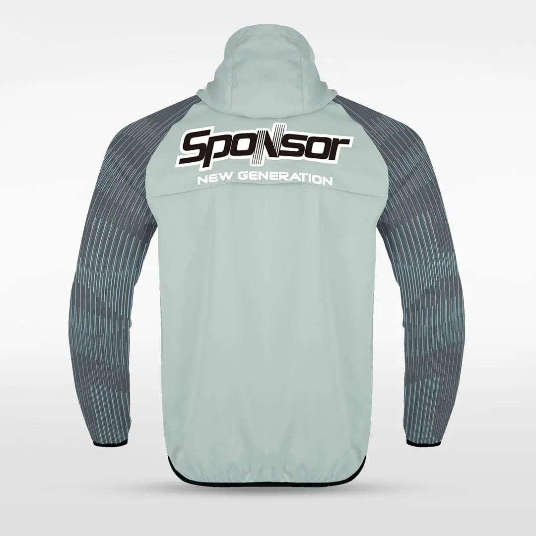 Cikers Sports Jackets Embrace Orbit - Customized Men's Sublimated Full-Zip Waterproof