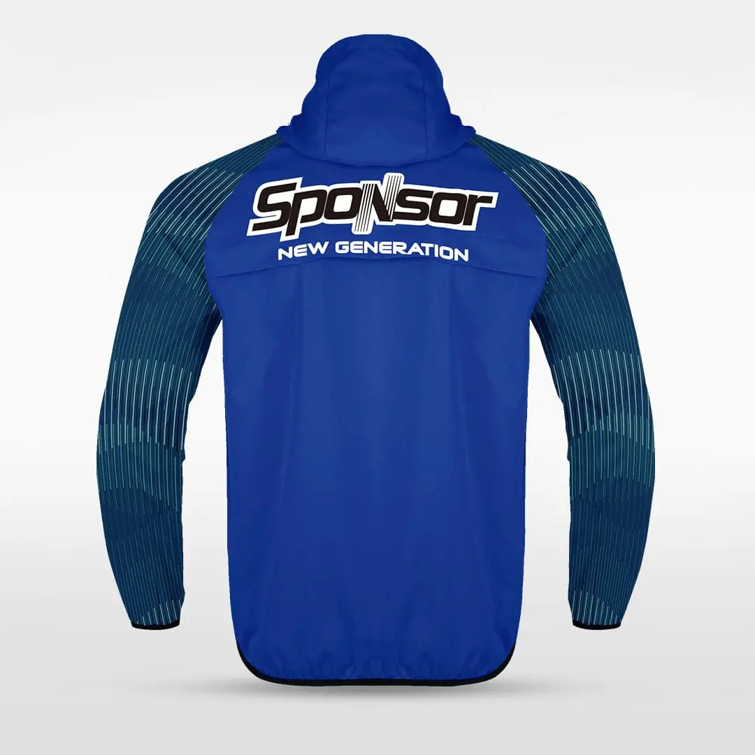Cikers Sports Jackets Embrace Orbit - Customized Men's Sublimated Full-Zip Waterproof