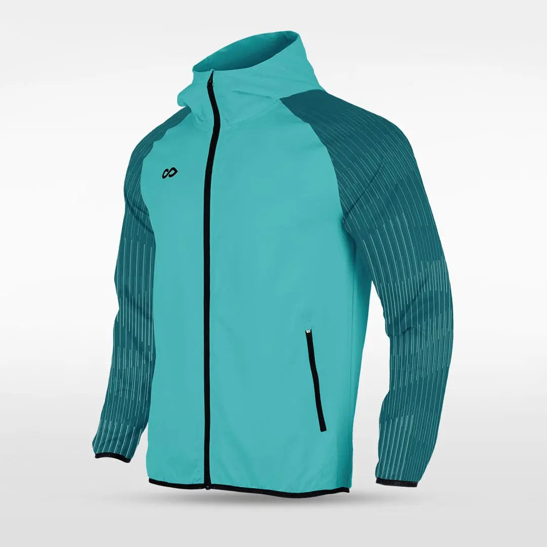 Cikers Sports Jackets Embrace Orbit - Customized Men's Sublimated Full-Zip Waterproof