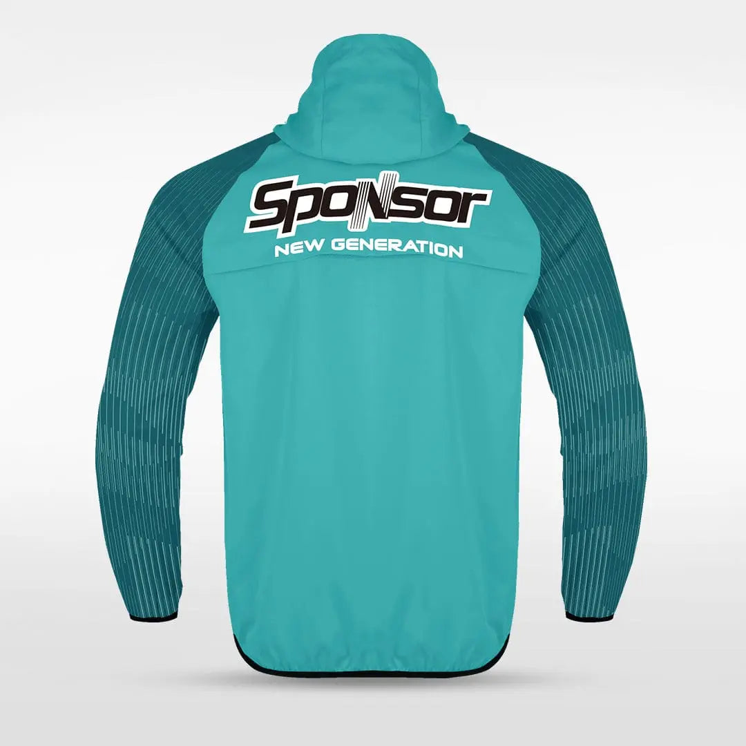 Cikers Sports Jackets Embrace Orbit - Customized Men's Sublimated Full-Zip Waterproof