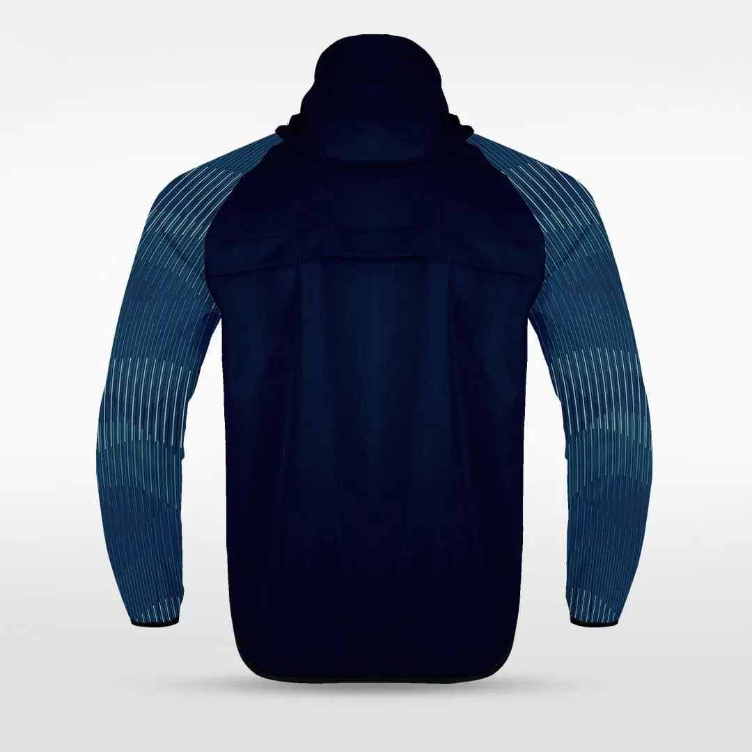 Cikers Sports Jackets Embrace Orbit - Customized Men's Sublimated Full-Zip Waterproof