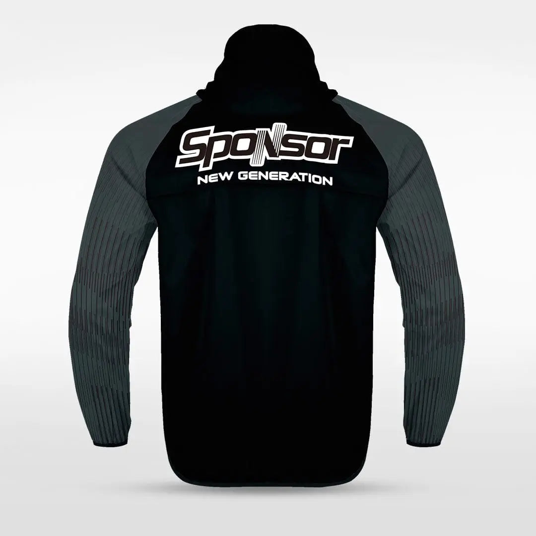 Cikers Sports Jackets Embrace Orbit - Customized Men's Sublimated Full-Zip Waterproof