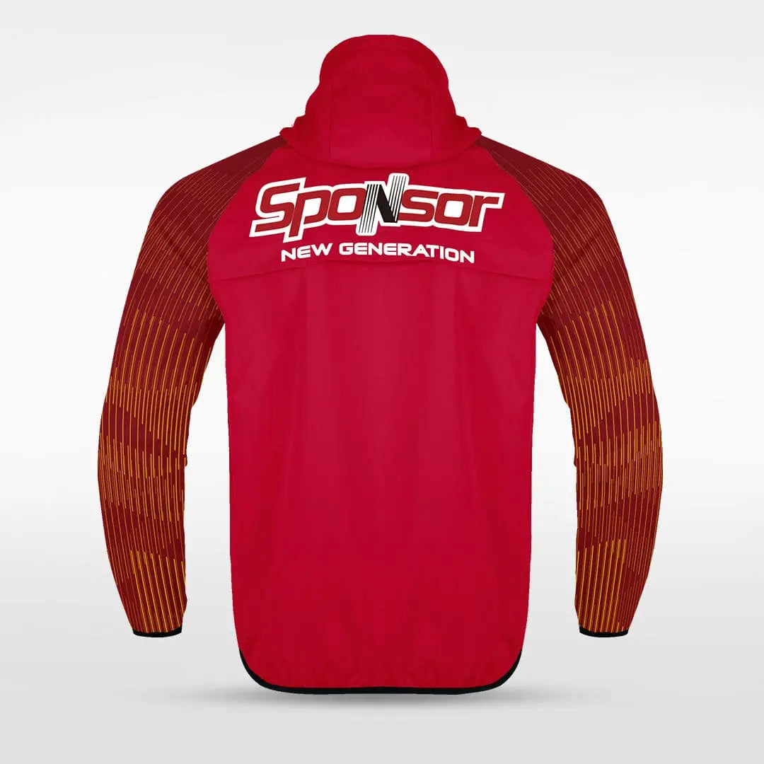 Cikers Sports Jackets Embrace Orbit - Customized Men's Sublimated Full-Zip Waterproof