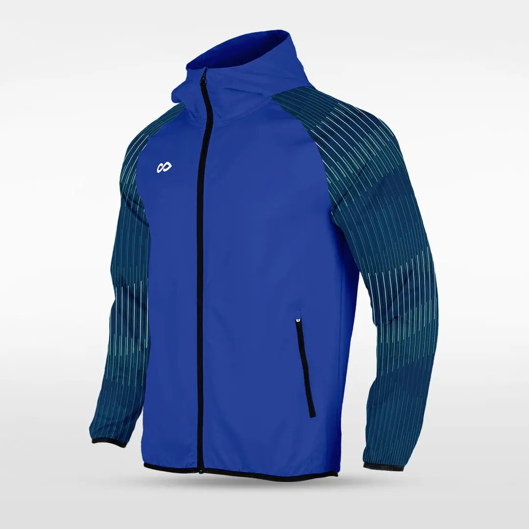 Cikers Sports Jackets Embrace Orbit - Customized Men's Sublimated Full-Zip Waterproof