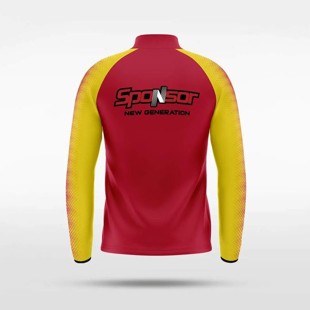 Cikers Sports Jackets Embrace Radiance - Customized Kid's Full-Zip Jacket