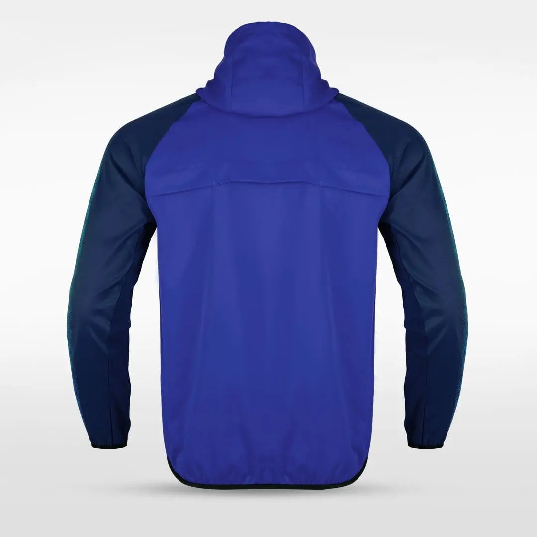 Cikers Sports Jackets Embrace Radiance - Customized Men's Sublimated Full-Zip Waterproof