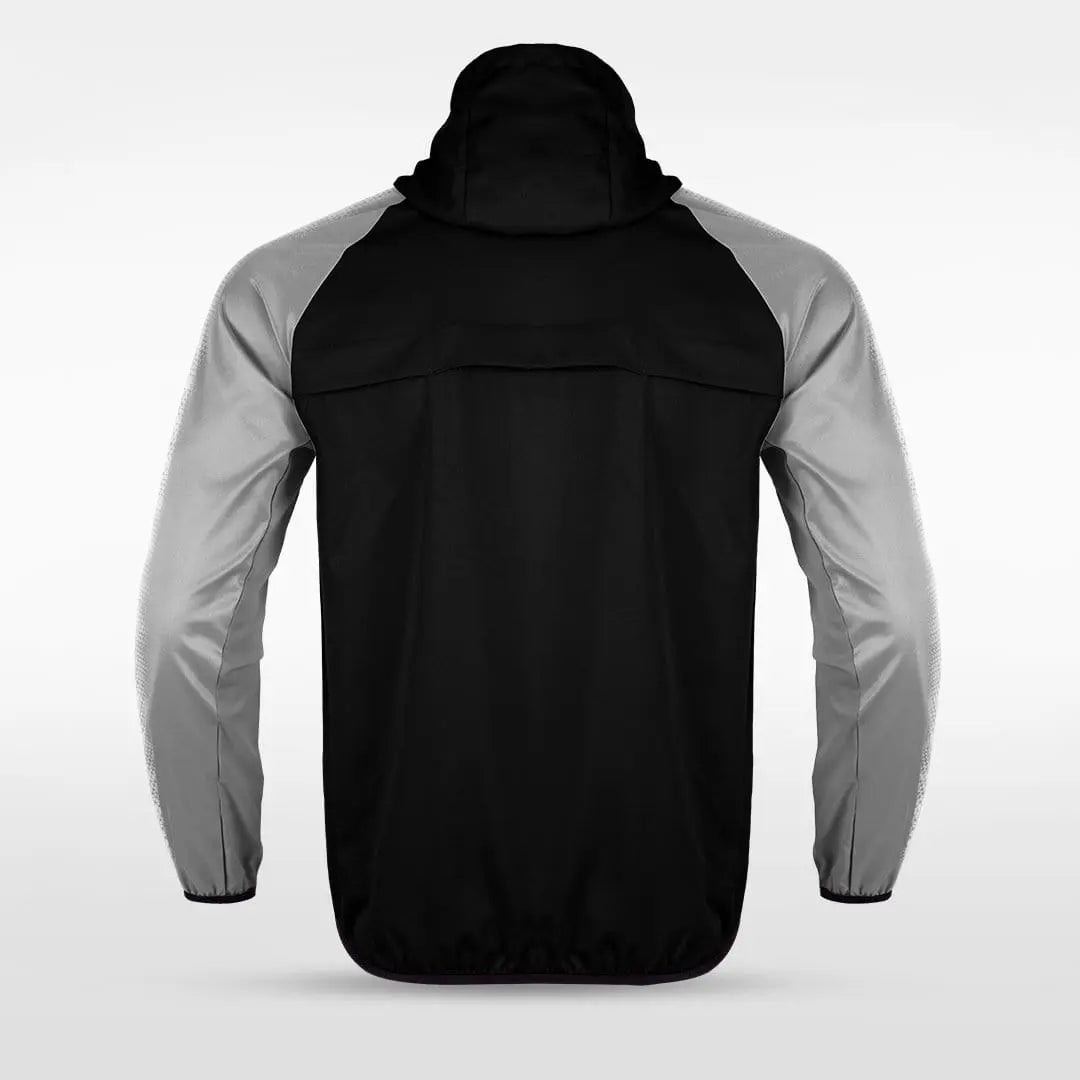 Cikers Sports Jackets Embrace Radiance - Customized Men's Sublimated Full-Zip Waterproof
