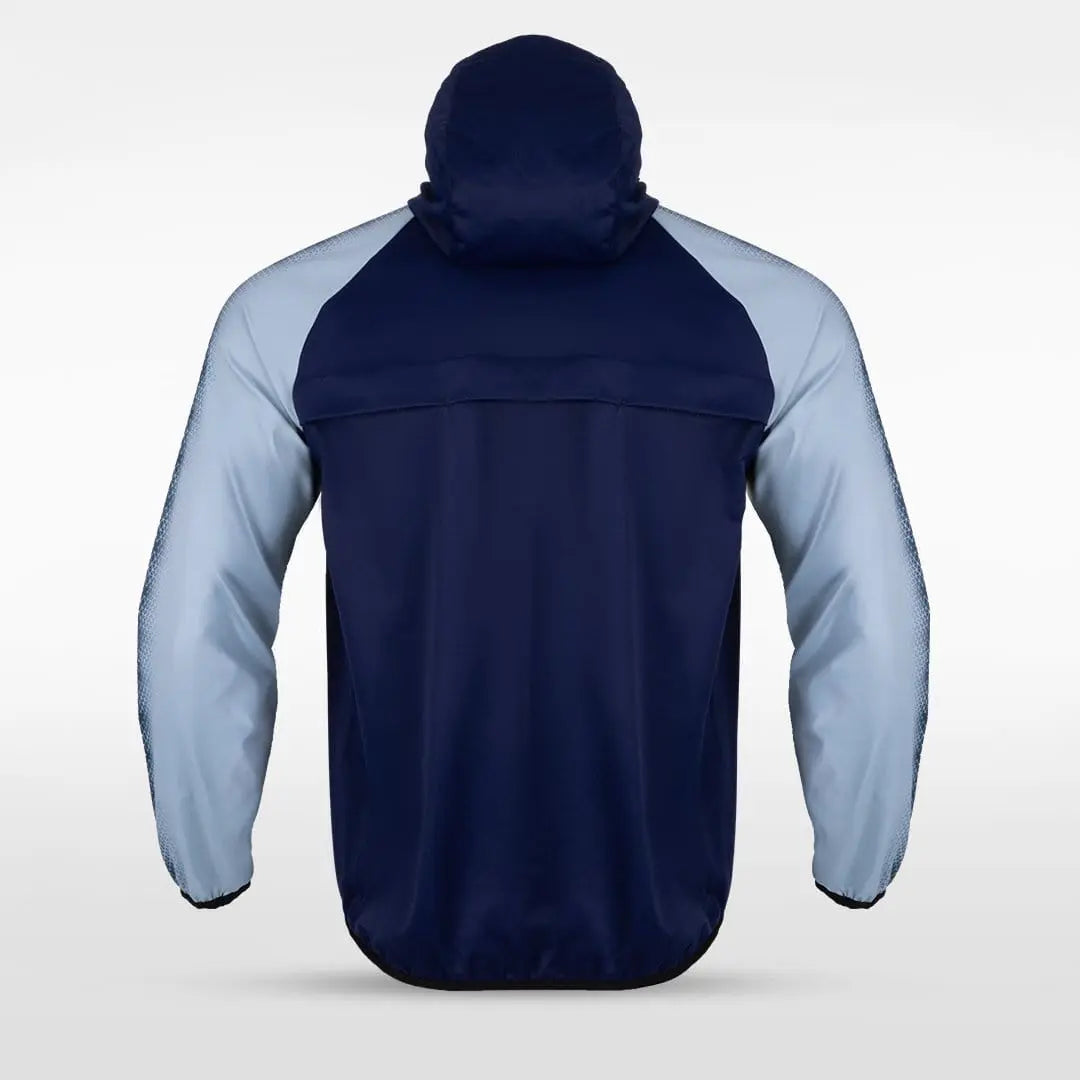 Cikers Sports Jackets Embrace Radiance - Customized Men's Sublimated Full-Zip Waterproof