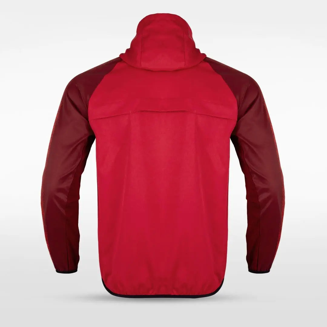 Cikers Sports Jackets Embrace Radiance - Customized Men's Sublimated Full-Zip Waterproof