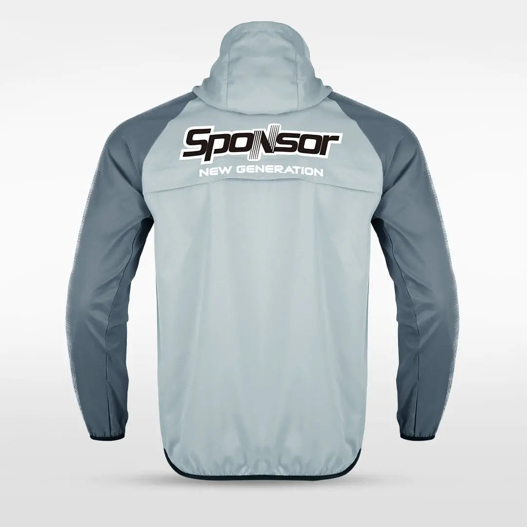 Cikers Sports Jackets Embrace Radiance - Customized Men's Sublimated Full-Zip Waterproof