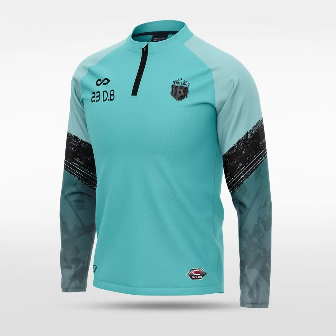 Cikers Sports Jackets Embrace Splash - Customized Men's 1/4 Zip Jacket