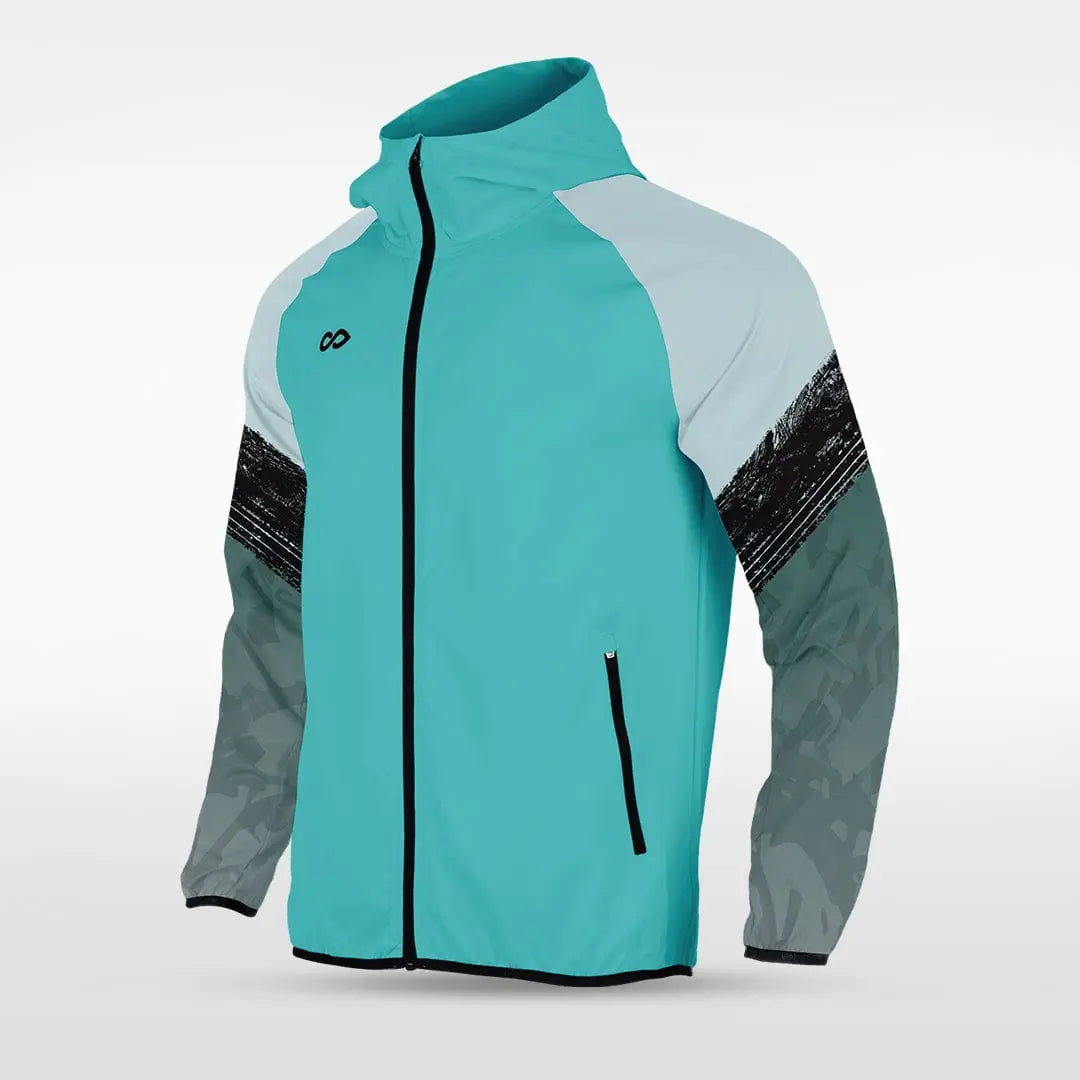 Cikers Sports Jackets Embrace Splash - Customized Men's Sublimated Full-Zip Waterproof