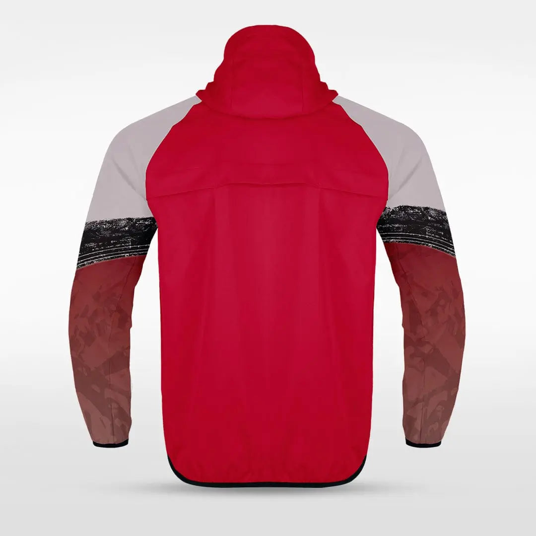 Cikers Sports Jackets Embrace Splash - Customized Men's Sublimated Full-Zip Waterproof