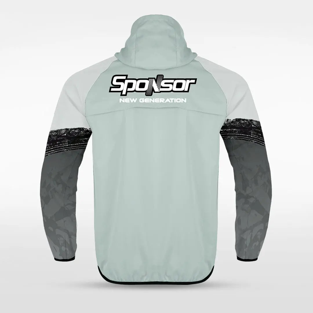 Cikers Sports Jackets Embrace Splash - Customized Men's Sublimated Full-Zip Waterproof