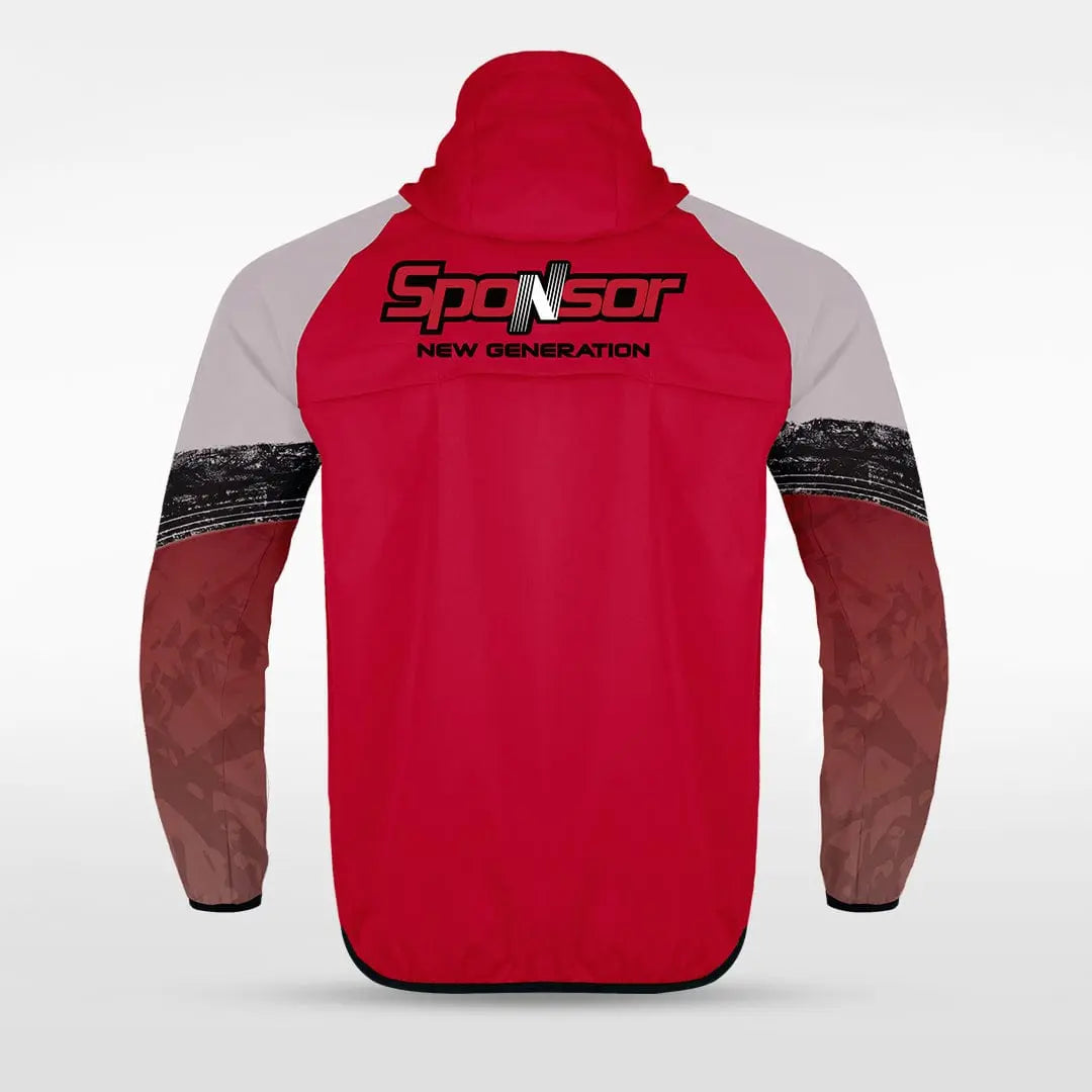 Cikers Sports Jackets Embrace Splash - Customized Men's Sublimated Full-Zip Waterproof